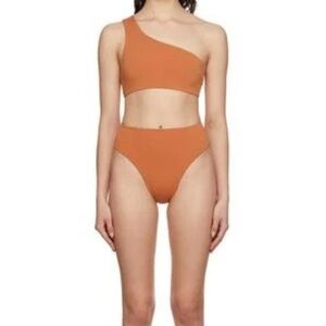 Haight Perlin One Shoulder High Waisted Bikini Size S